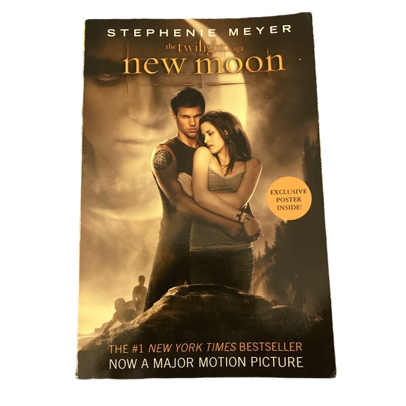 Summit Other - New Moon Paperback Book Poster Limited Tie In Movie Edition by Stephenie Meyer